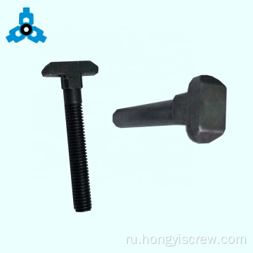 Углеродная сталь T-Bolts Square Sectem Headoem Hearoem Slock